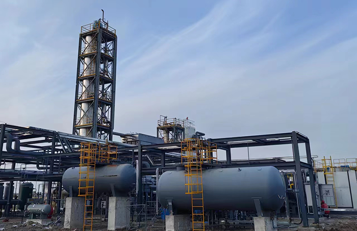 热烈祝贺大庆油田第四采油厂放空气制LNG项目投产